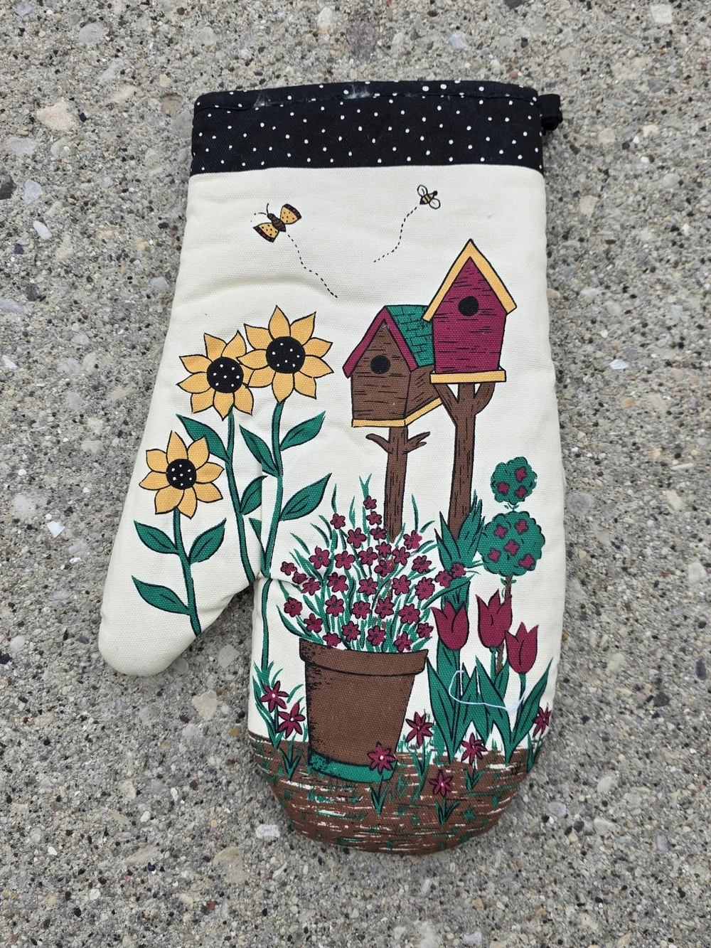 Designers Collection Sunflower Garden 5 Piece Kitchen Linen Set NWT